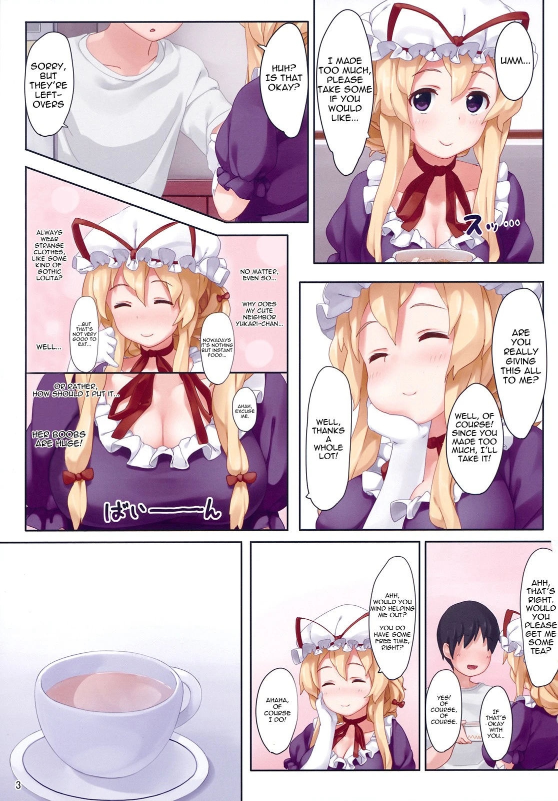 Tonari no Yukari-san hentai manga picture 2