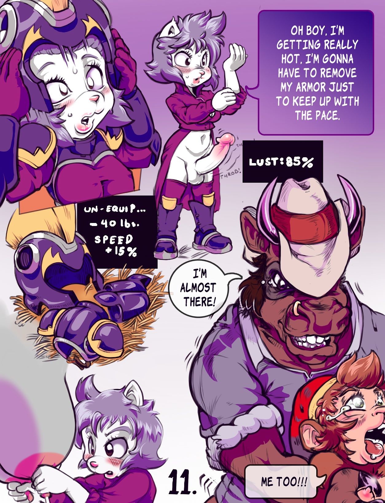 Transamania and The Quest for Milk porn comic picture 11