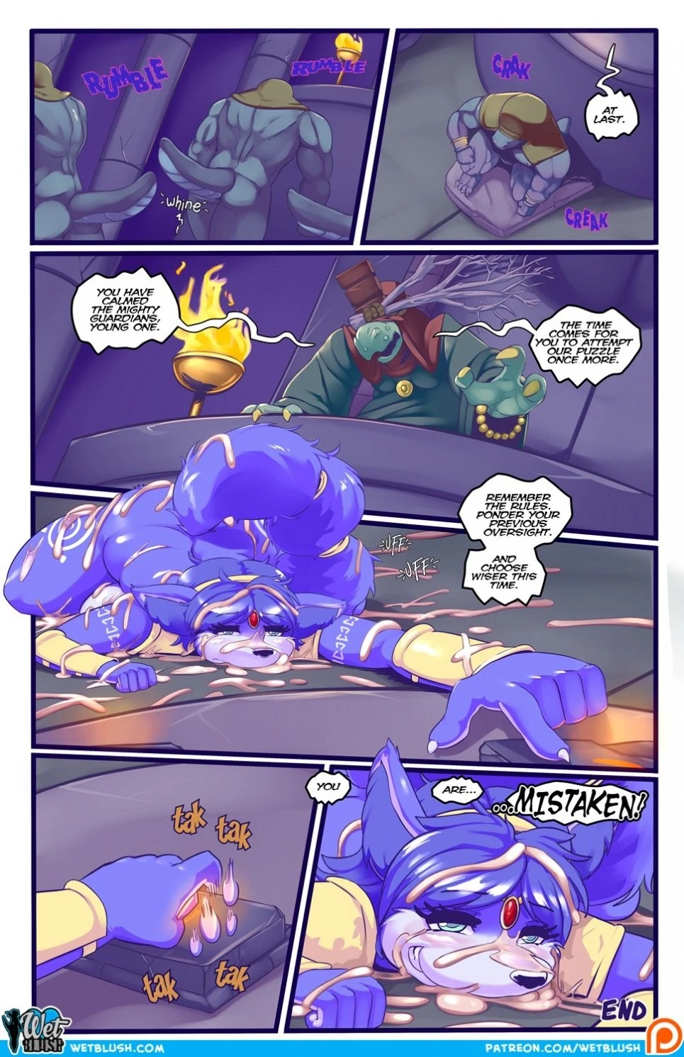 Trials porn comic picture 17