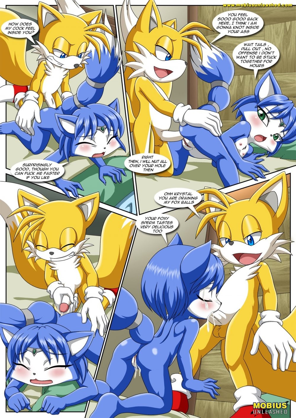 Turning Tails porn comic picture 3