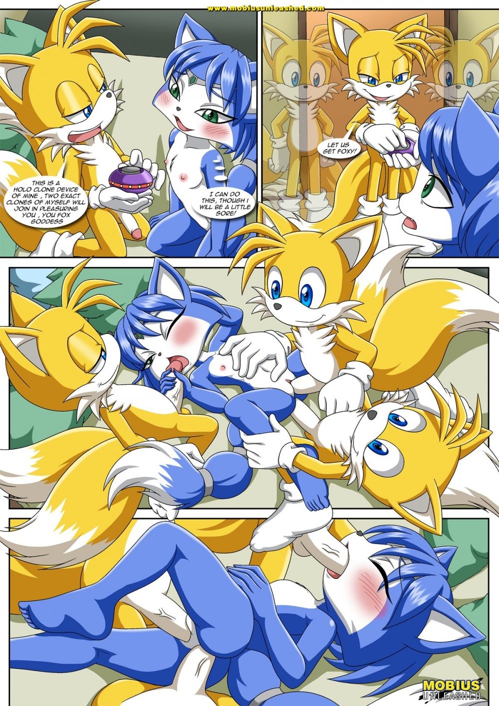 Turning Tails porn comic picture 4