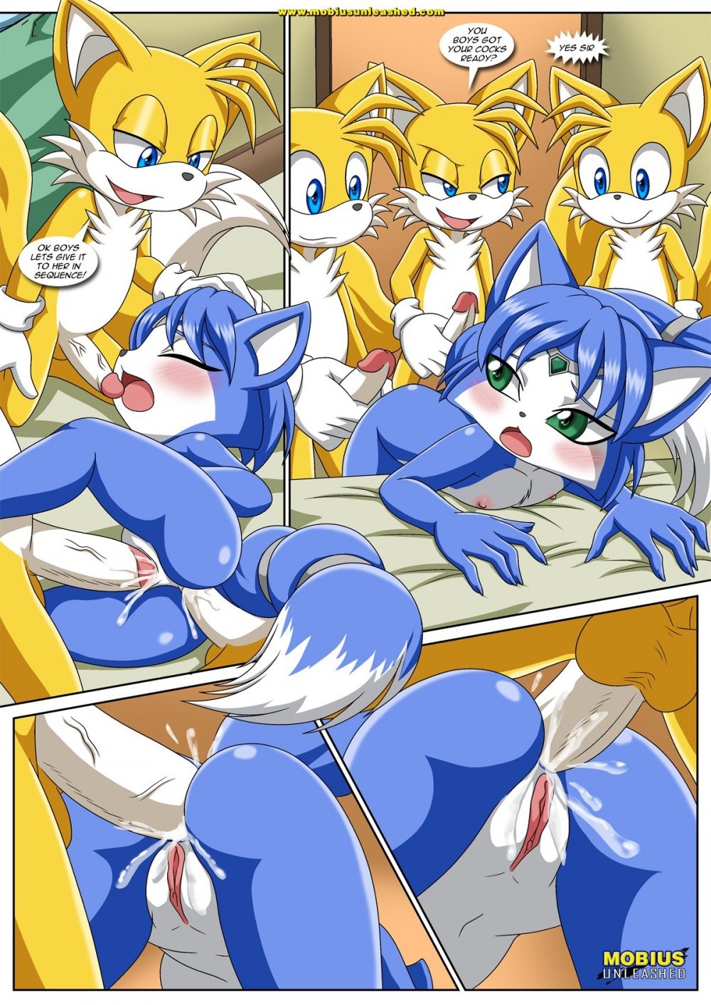 Turning Tails porn comic picture 5