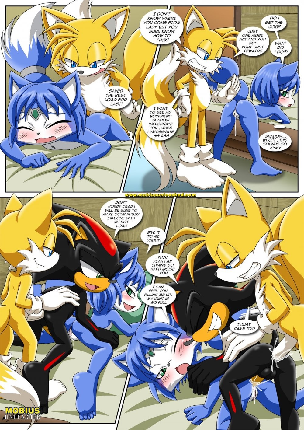 Turning Tails porn comic picture 6