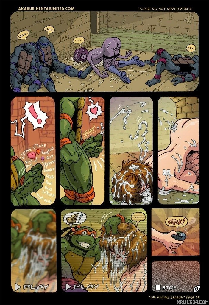 Turtles porn comic picture 20