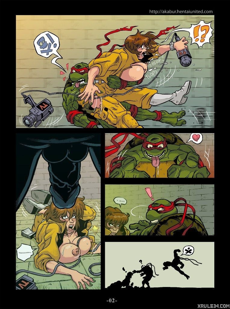 Turtles porn comic picture 3
