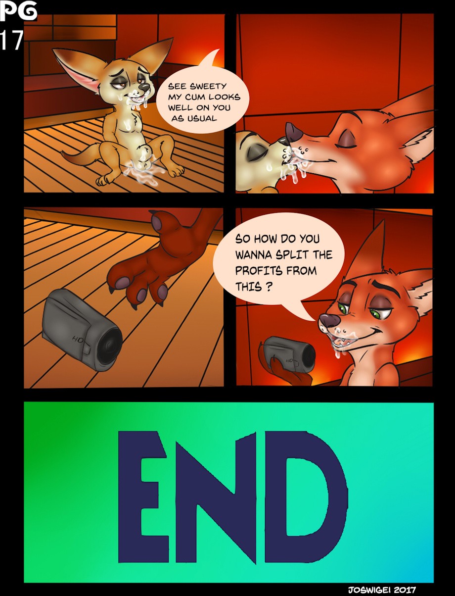 Two foxes one bun porn comic picture 17