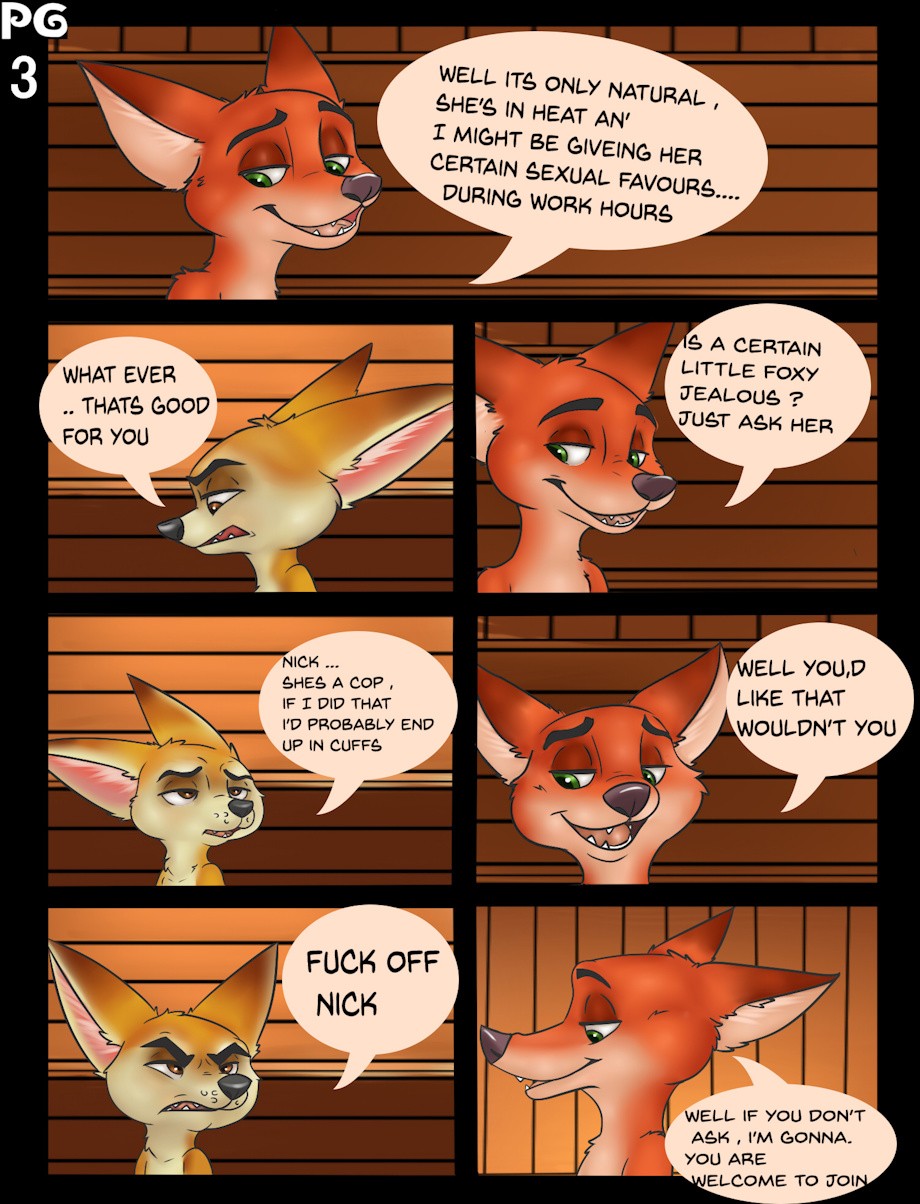 Two foxes one bun porn comic picture 3