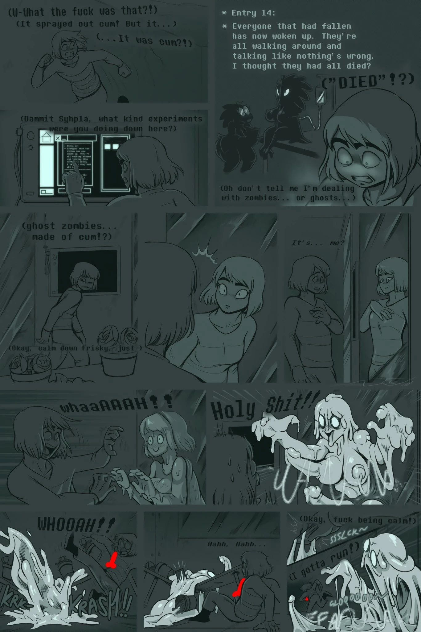 Under(her)tail Monster-GirlEdition 8 porn comic picture 10