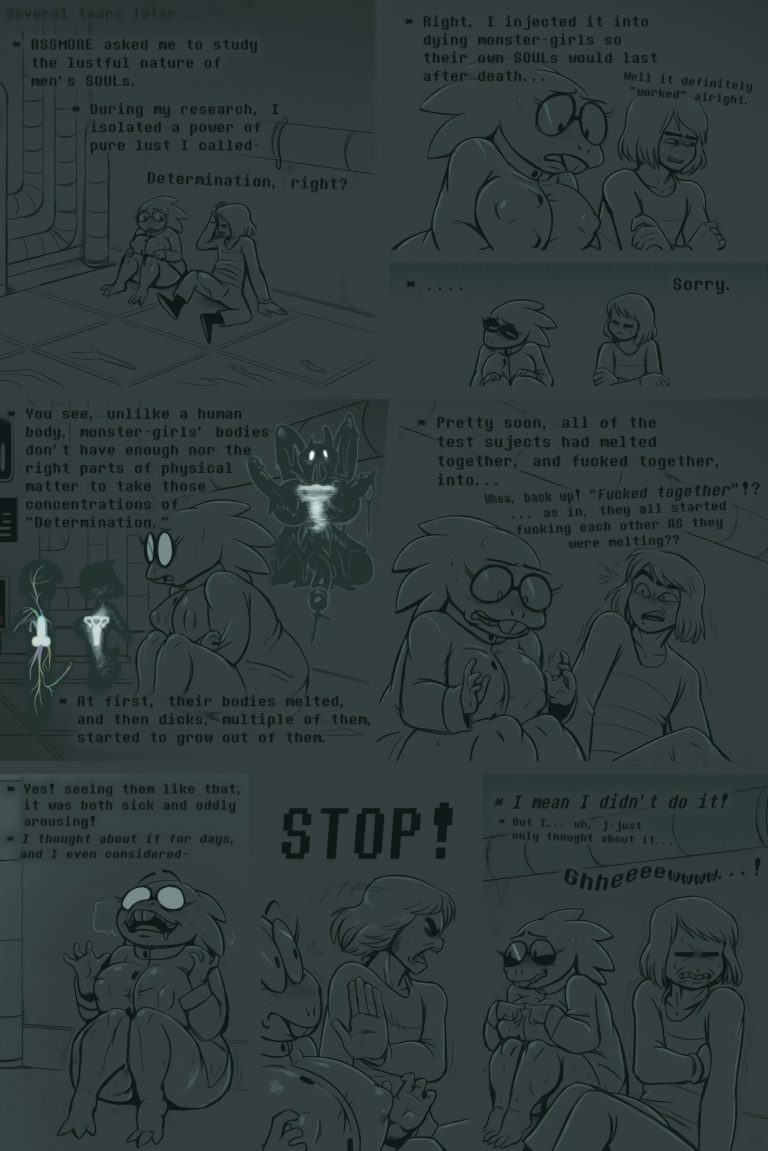 Under(her)tail Monster-GirlEdition 8 porn comic picture 15
