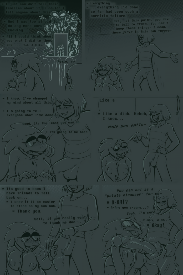 Under(her)tail Monster-GirlEdition 8 porn comic picture 16