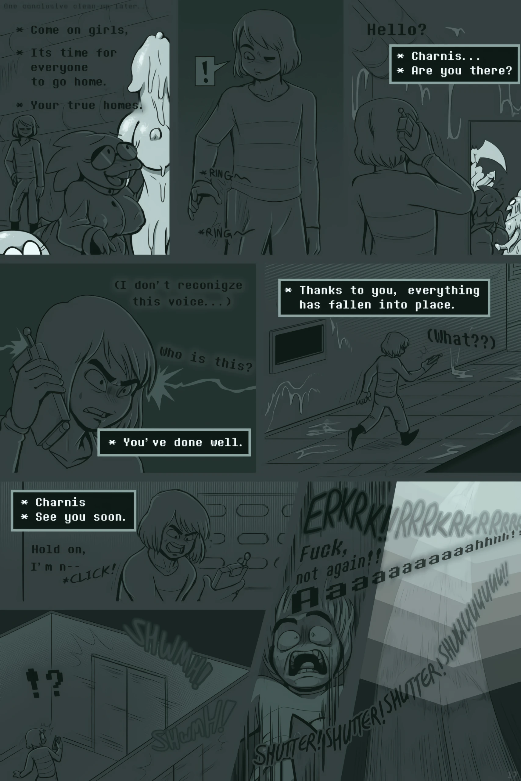 Under(her)tail Monster-GirlEdition 8 porn comic picture 18