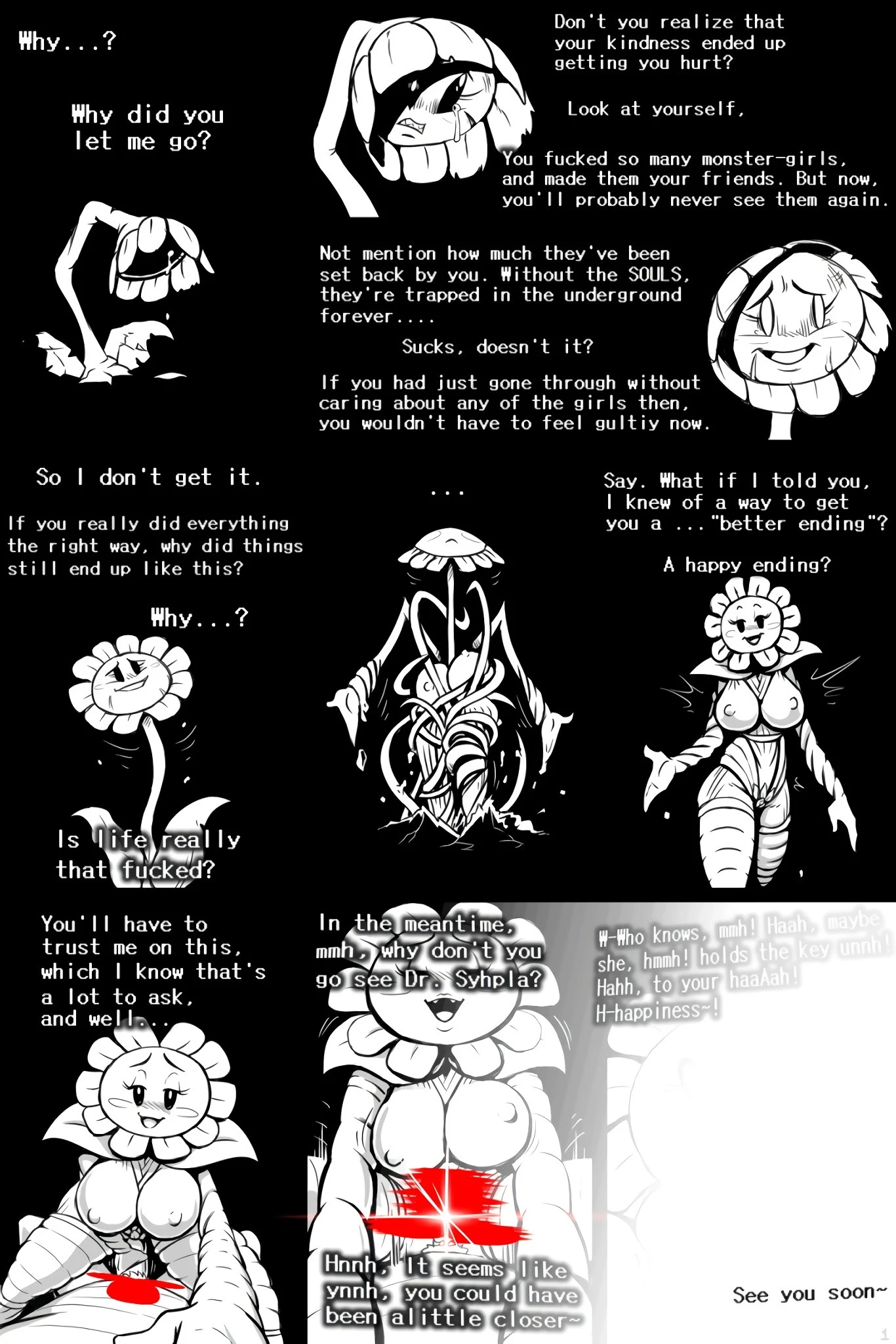Under(her)tail Monster-GirlEdition 8 porn comic picture 2