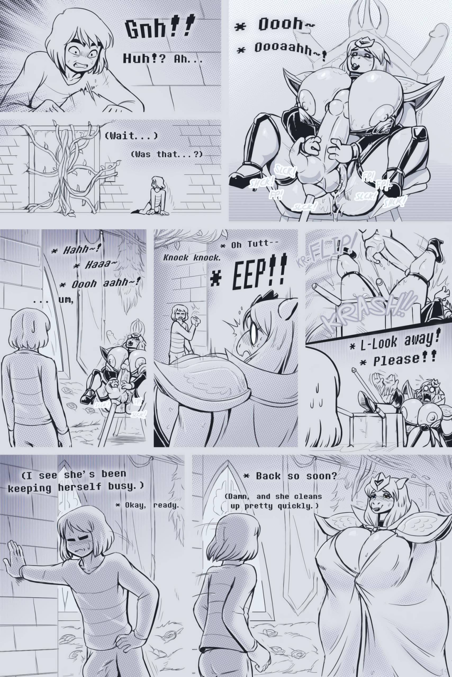 Under(her)tail Monster-GirlEdition 8 porn comic picture 20