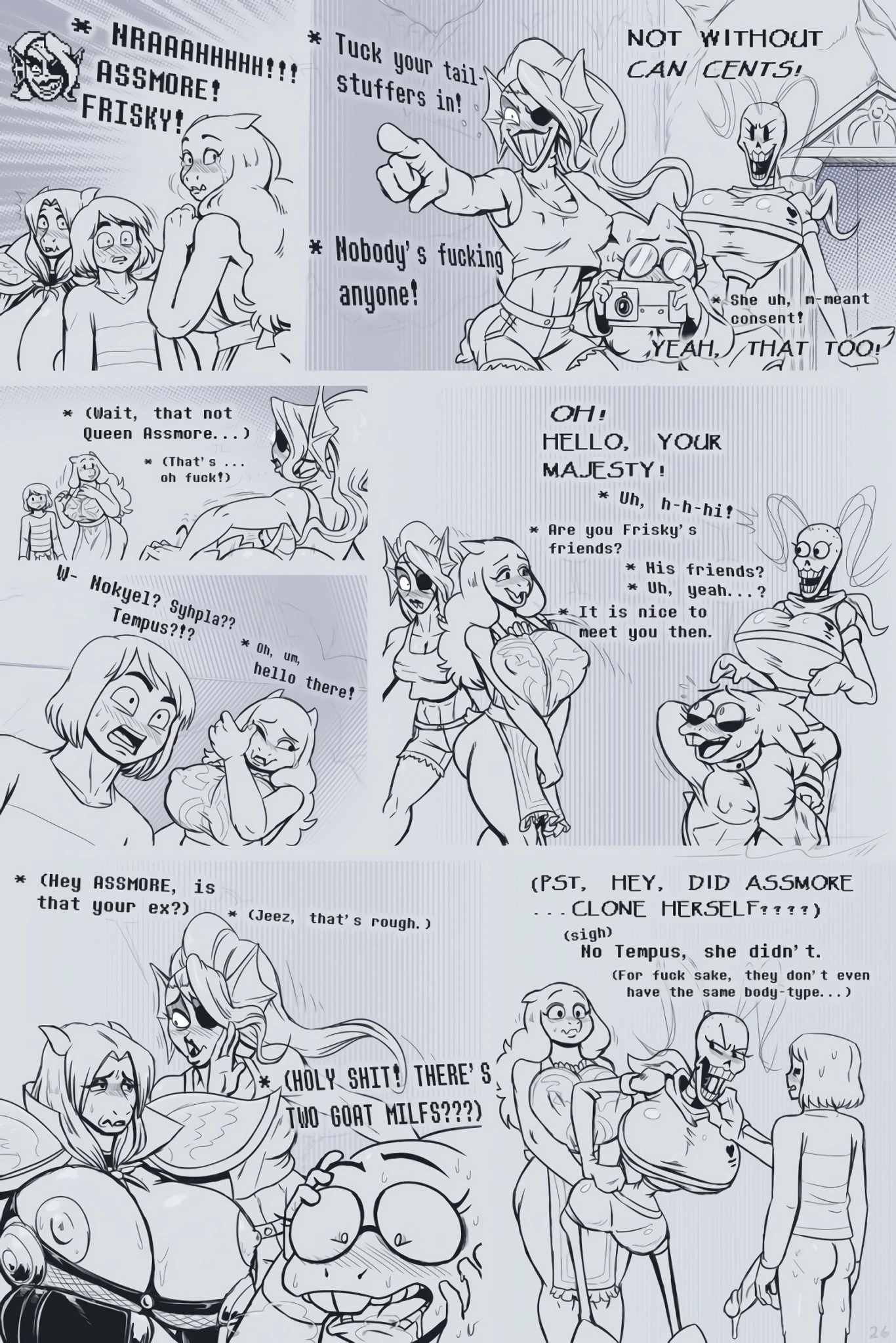 Under(her)tail Monster-GirlEdition 8 porn comic picture 27