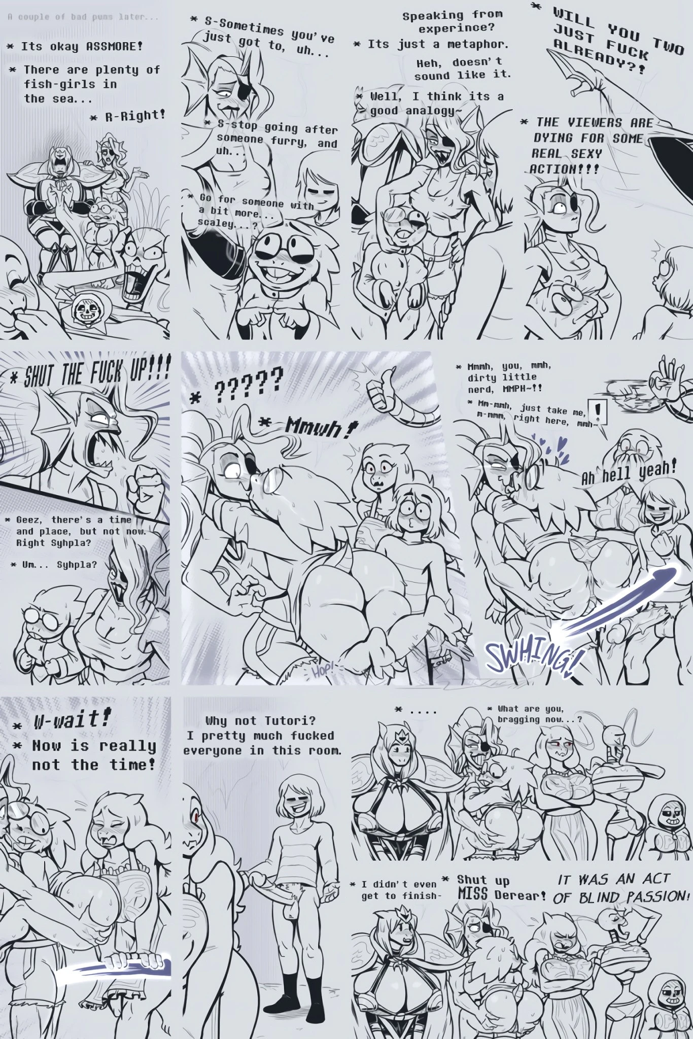 Under(her)tail Monster-GirlEdition 8 porn comic picture 29