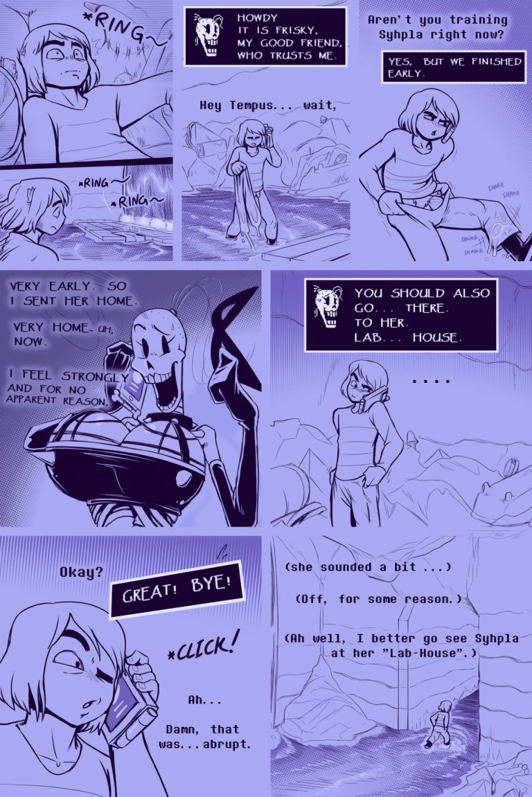 Under(her)tail Monster-GirlEdition 8 porn comic picture 3