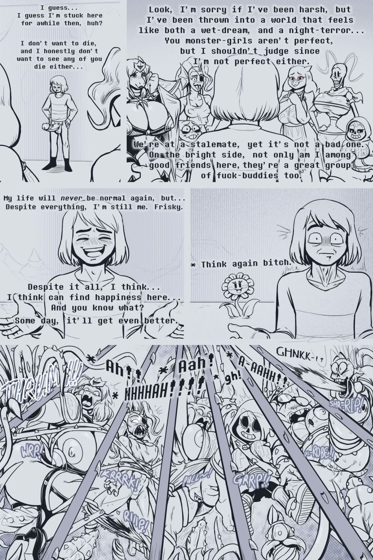 Under(her)tail Monster-GirlEdition 8 porn comic picture 30