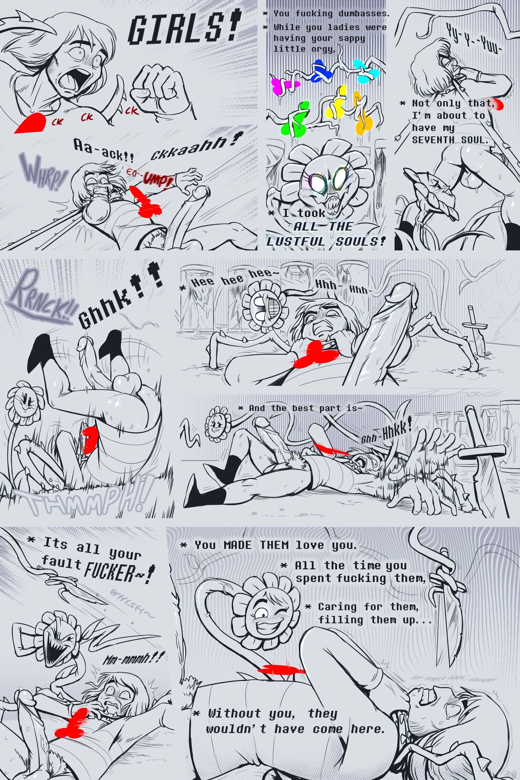 Under(her)tail Monster-GirlEdition 8 porn comic picture 31
