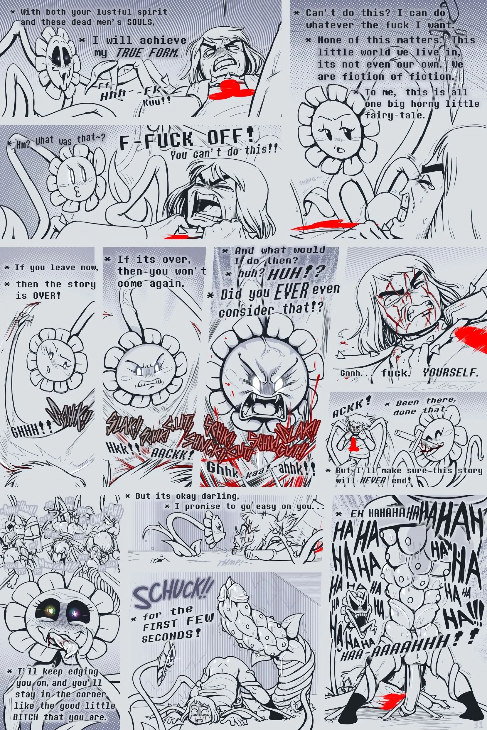 Under(her)tail Monster-GirlEdition 8 porn comic picture 32