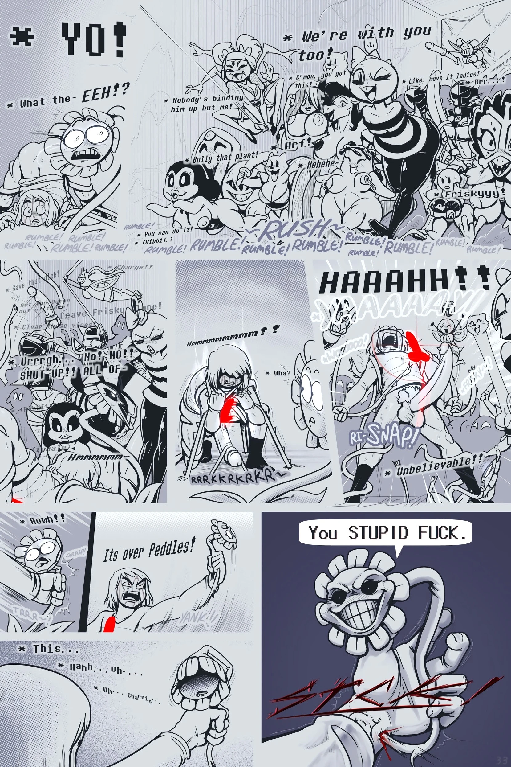 Under(her)tail Monster-GirlEdition 8 porn comic picture 33