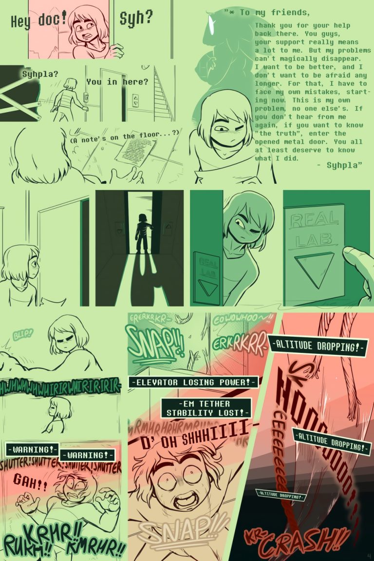 Under(her)tail Monster-GirlEdition 8 porn comic picture 5