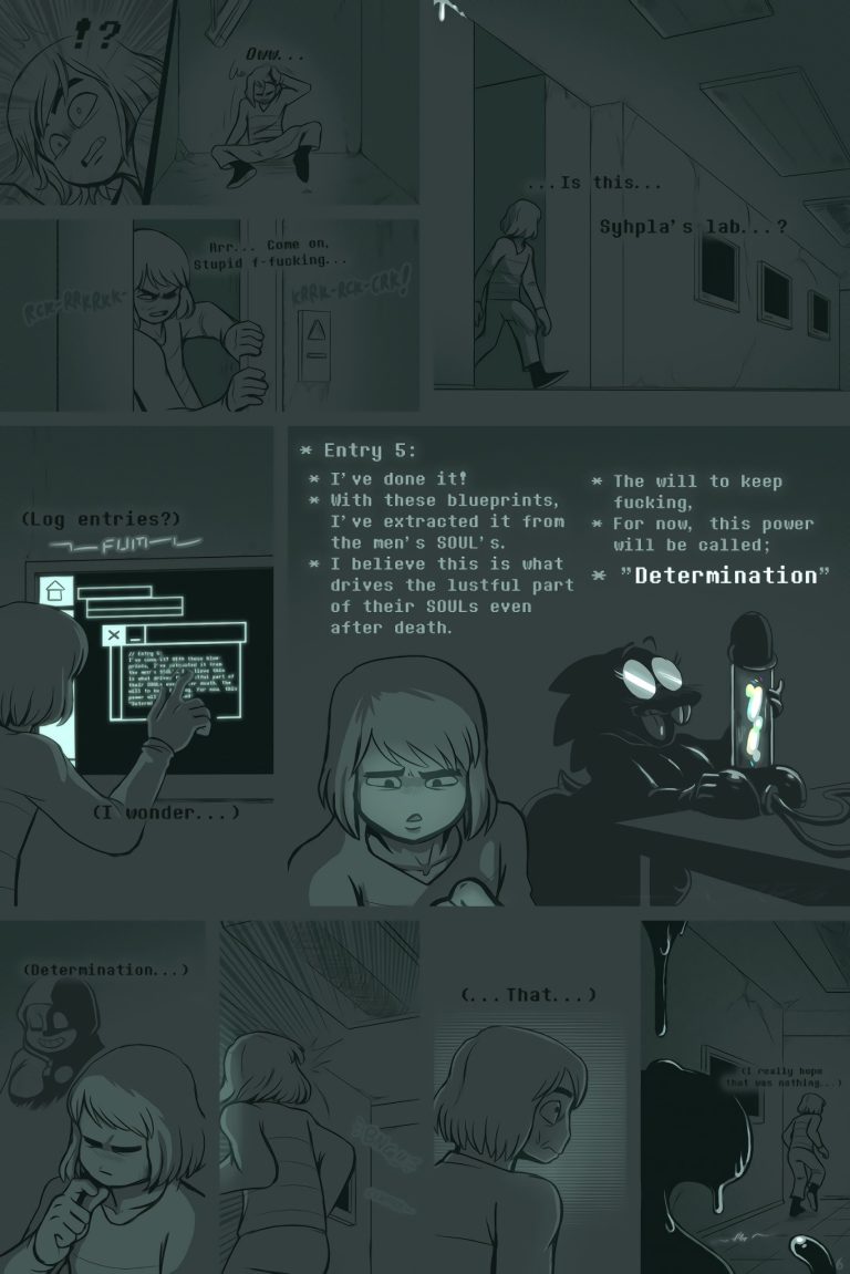 Under(her)tail Monster-GirlEdition 8 porn comic picture 7