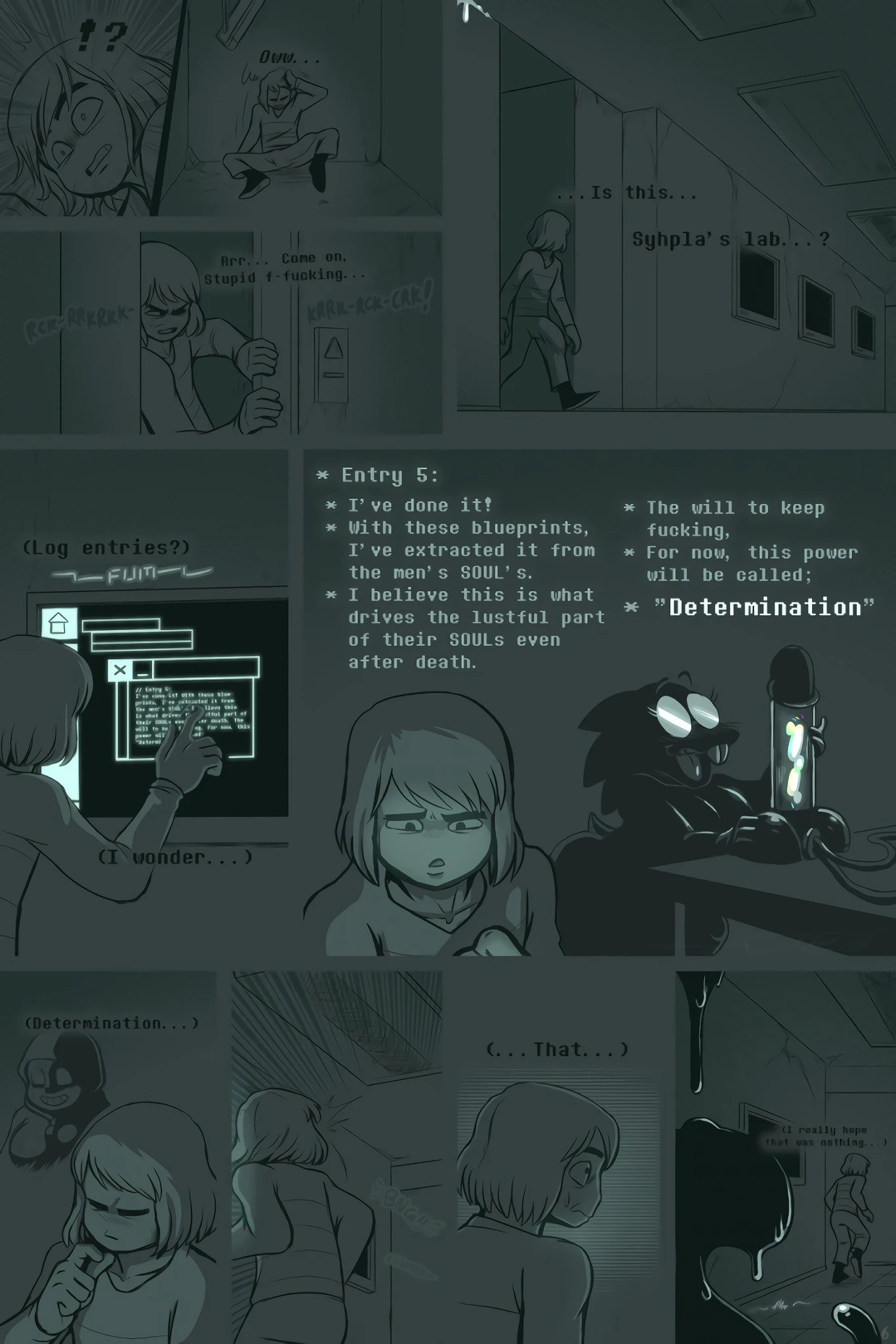 Under(her)tail Monster-GirlEdition 8 porn comic picture 7