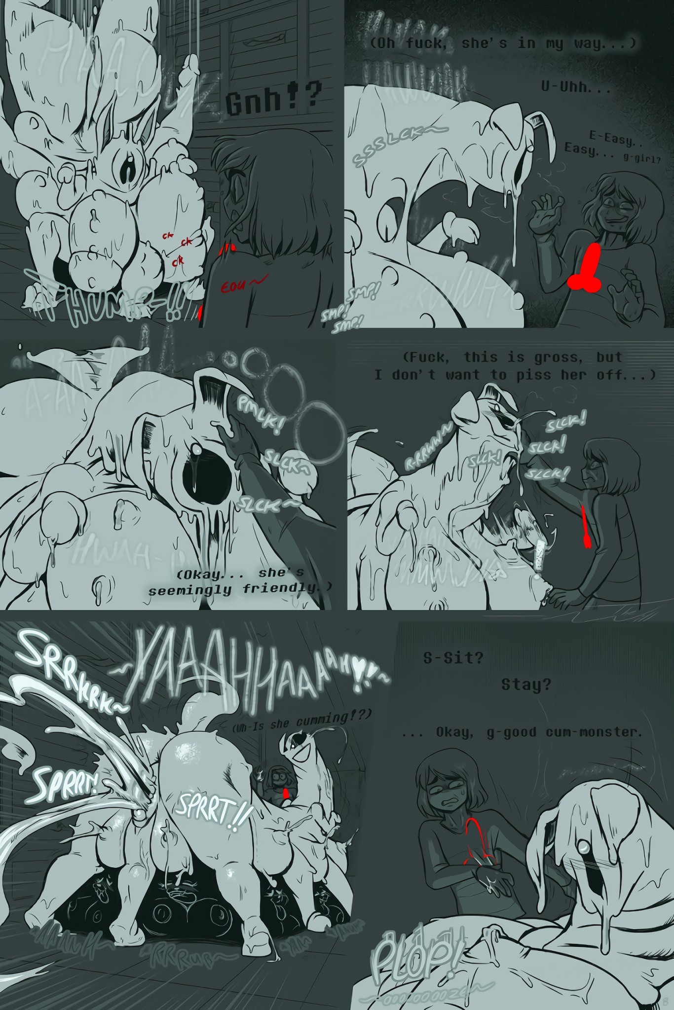 Under(her)tail Monster-GirlEdition 8 porn comic picture 9