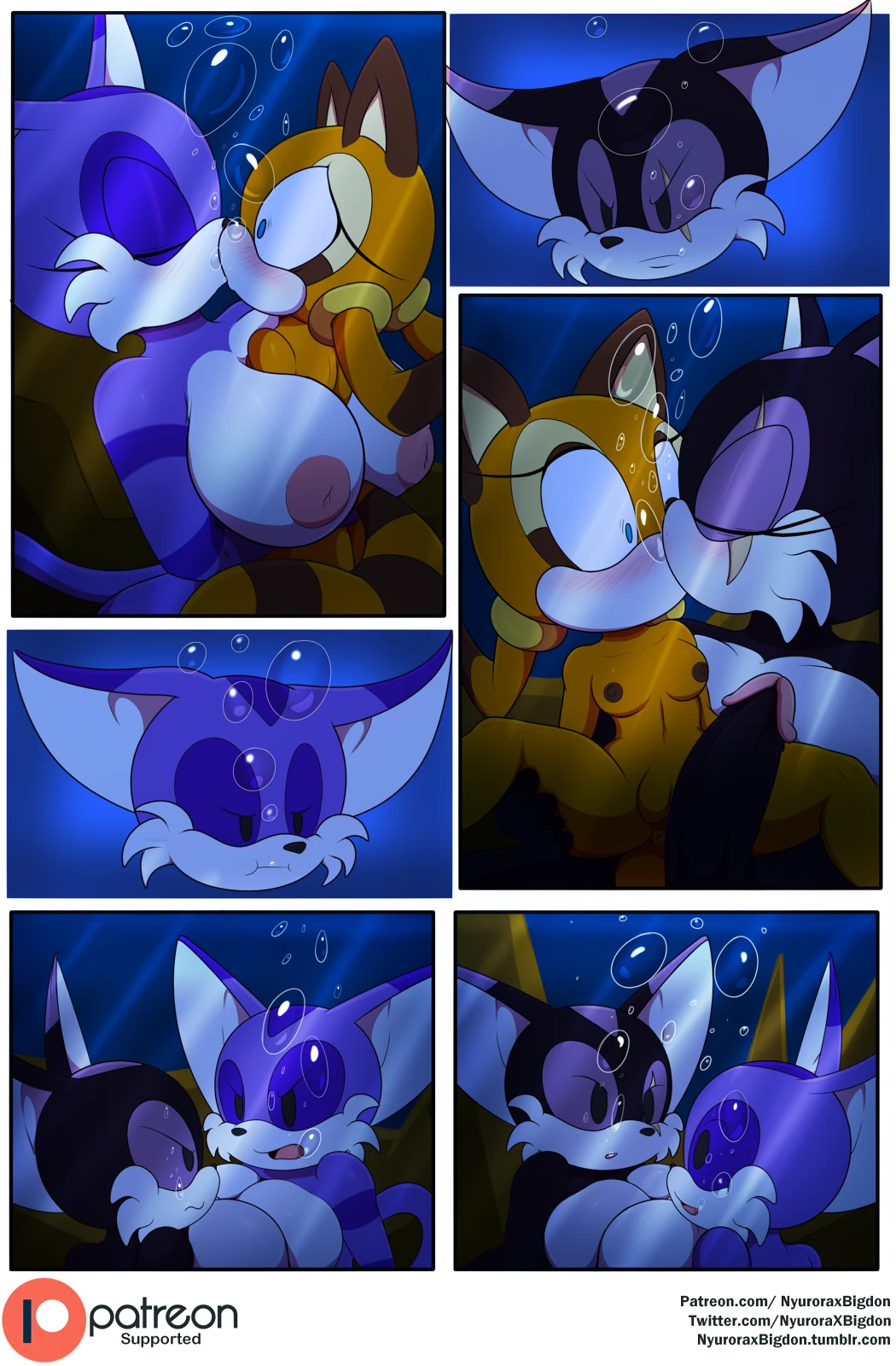 Unexpected Orgy Pool 2 porn comic picture 3