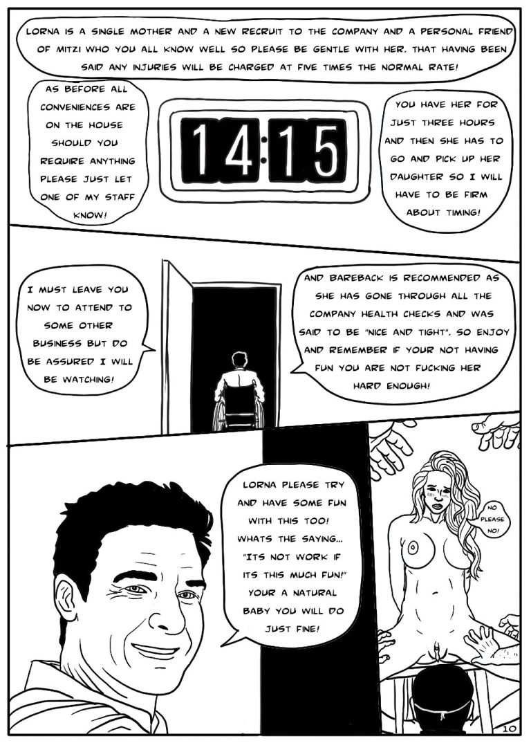 Unlucky Lorna the beginning porn comic picture 10