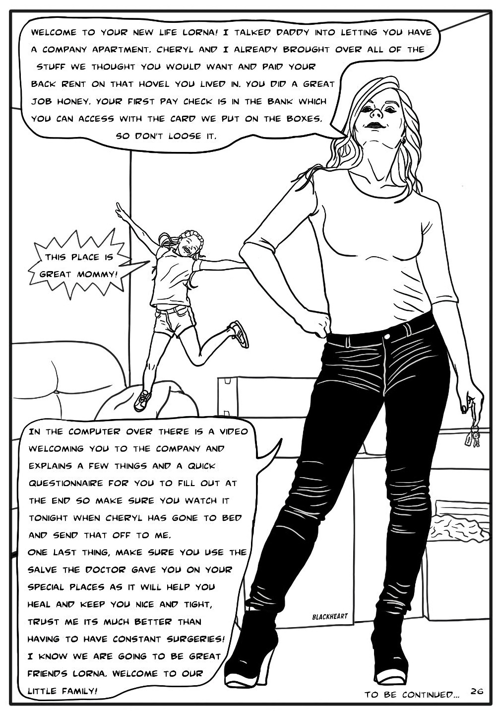 Unlucky Lorna the beginning porn comic picture 25