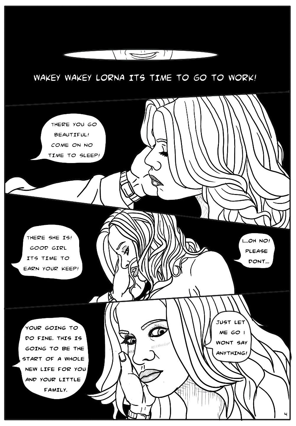 Unlucky Lorna the beginning porn comic picture 4