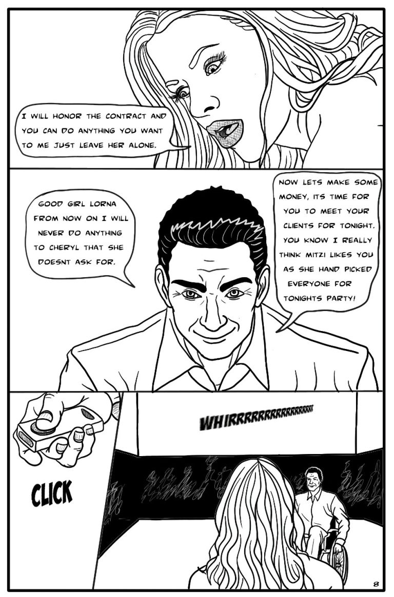 Unlucky Lorna the beginning porn comic picture 8