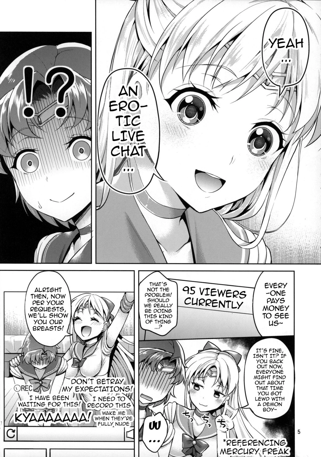 Venus & Mercury FREAK hentai manga picture 4