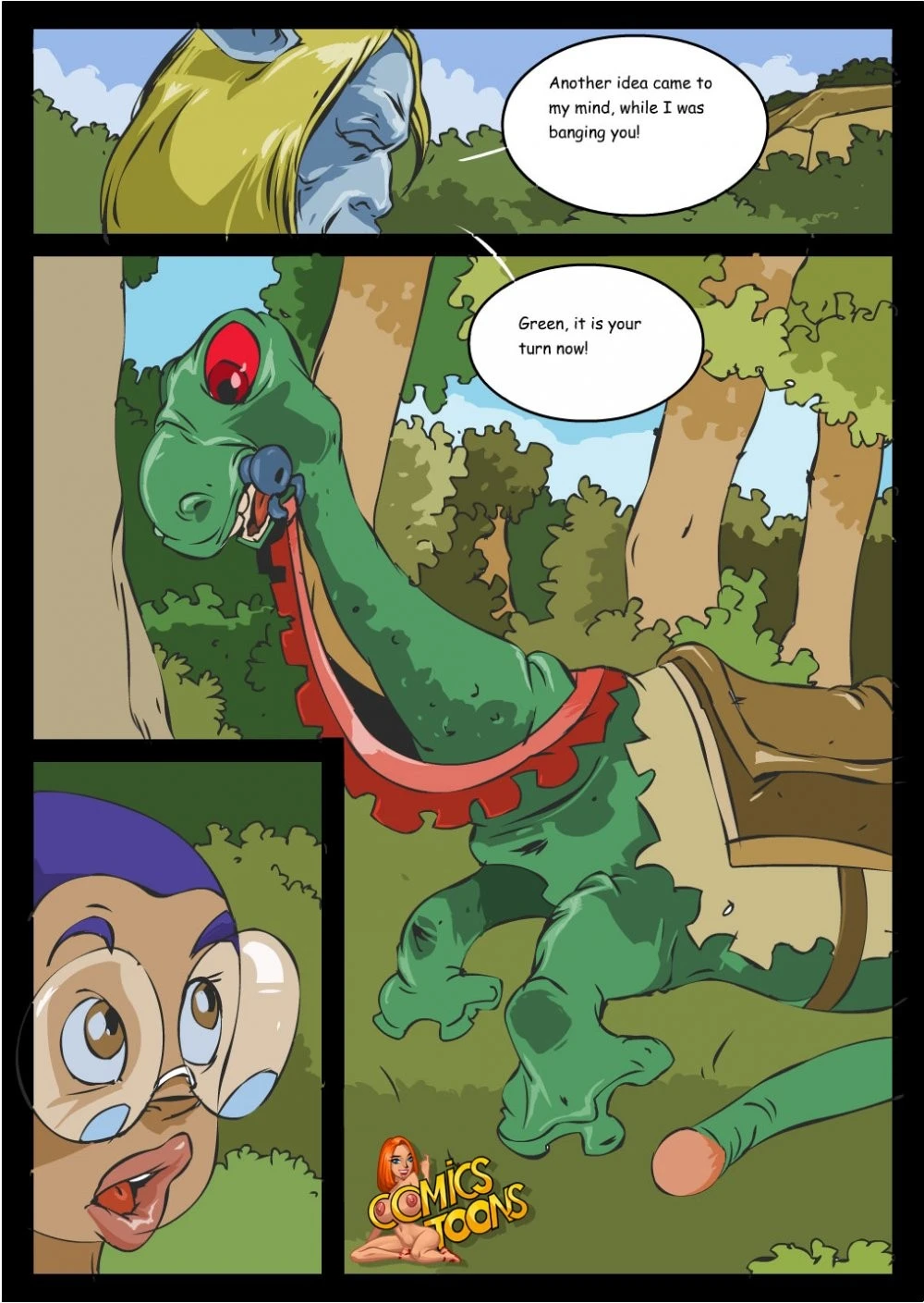 W.I.T.C.H. porn comic picture 20