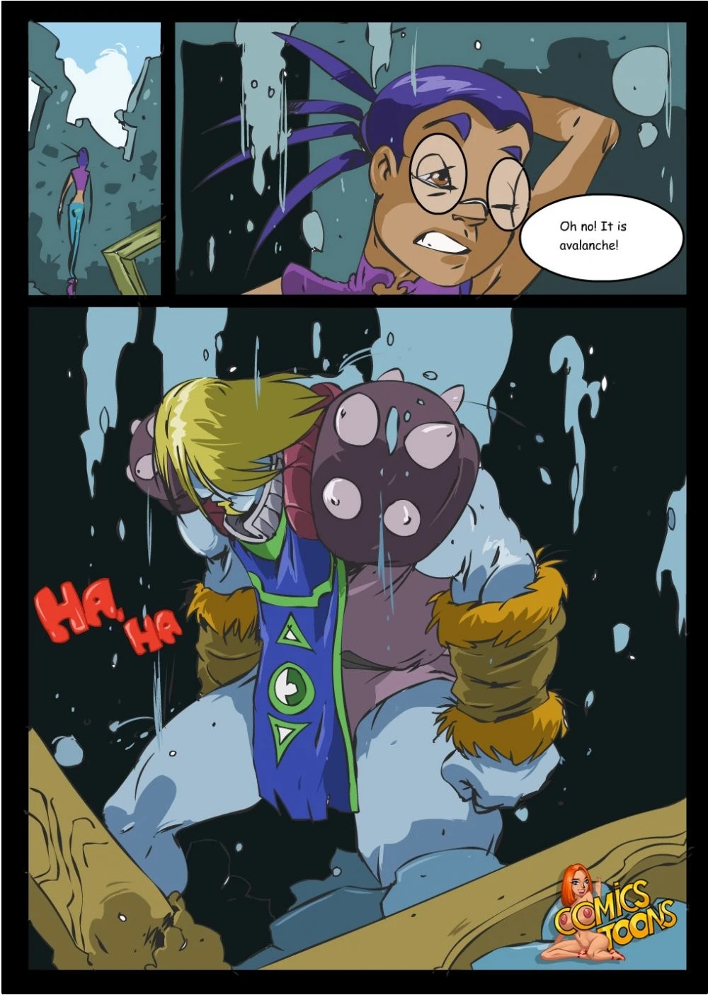 W.I.T.C.H. porn comic picture 4