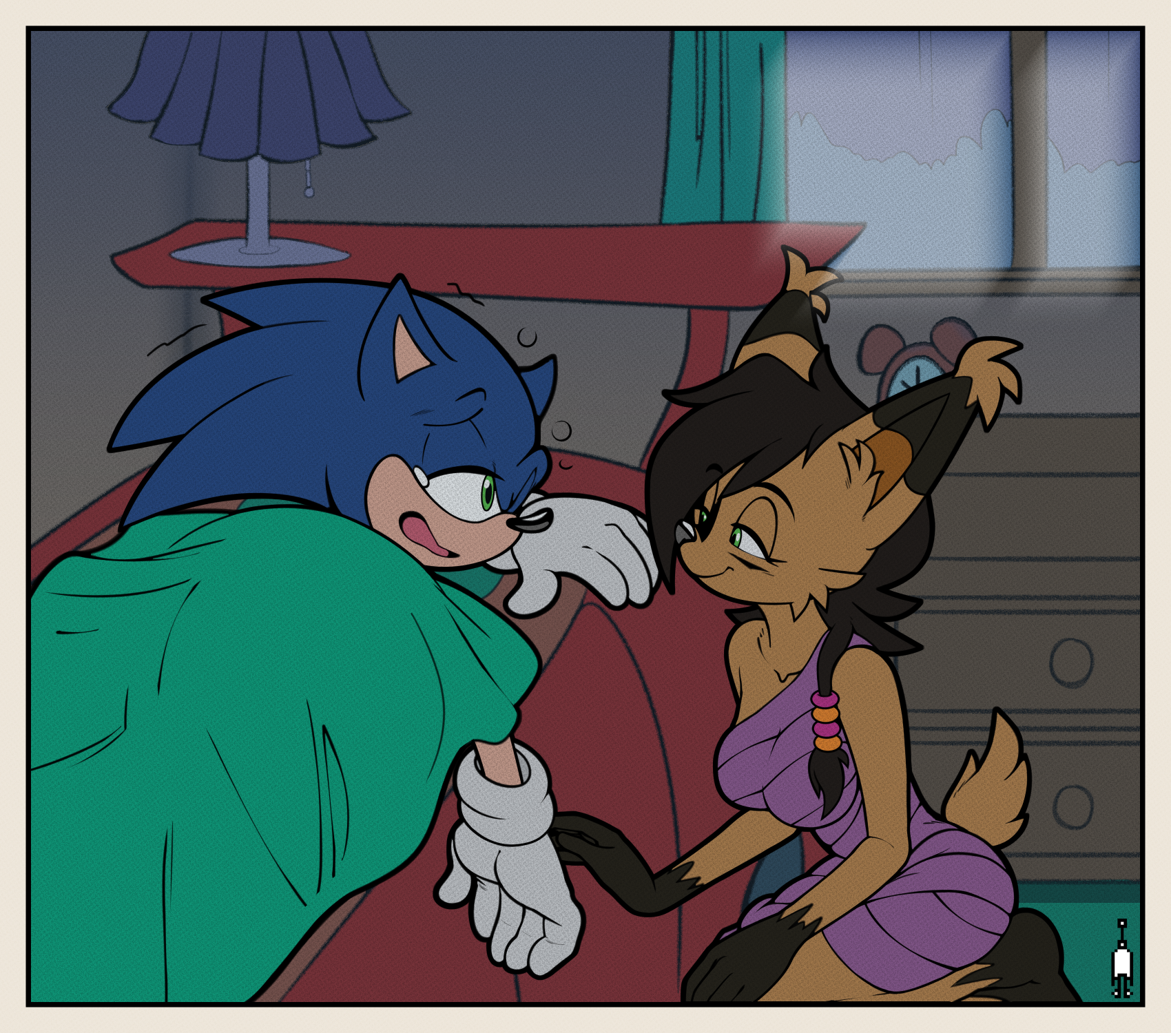 Wake Up Sonic porn comic picture 1