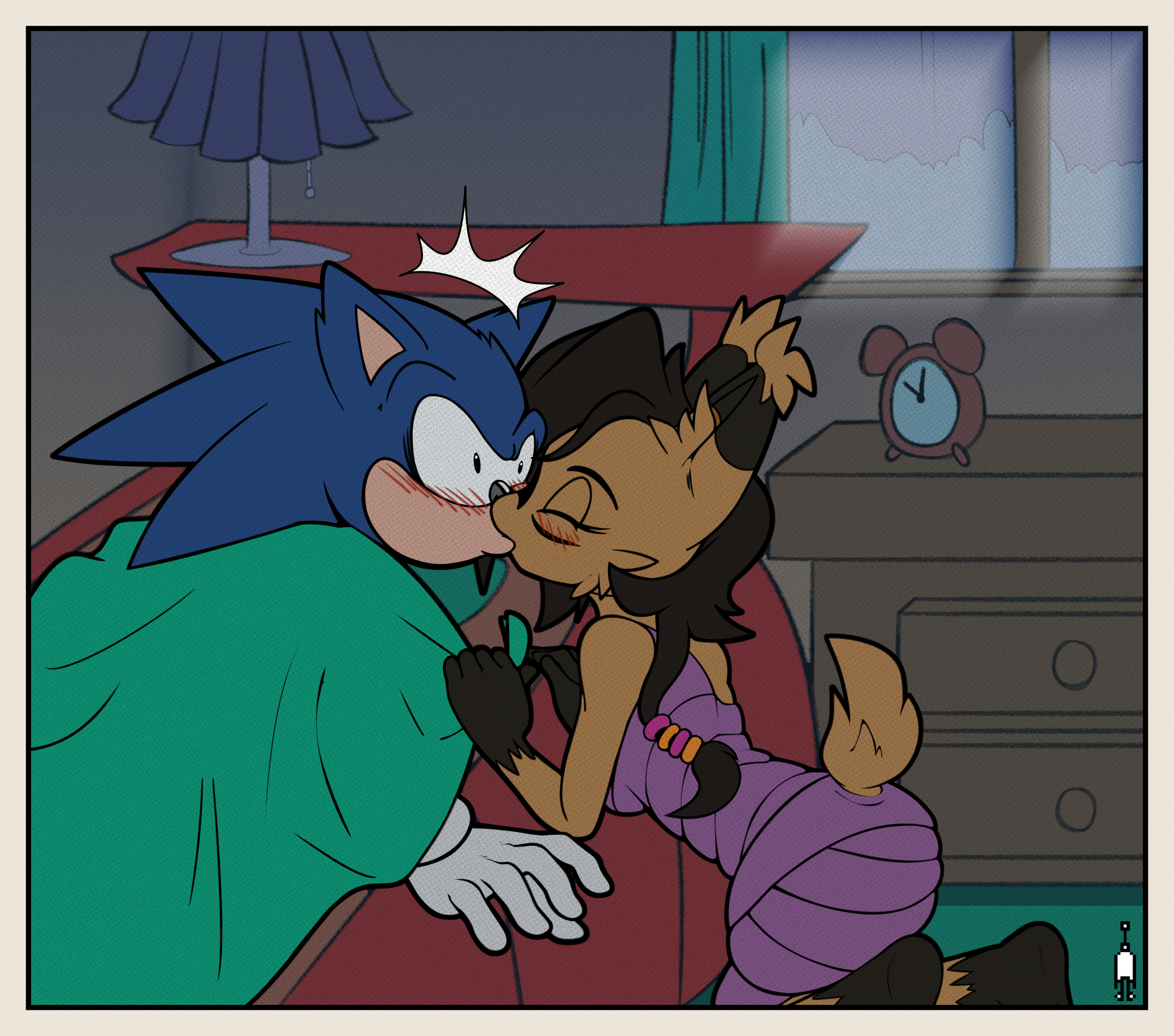 Wake Up Sonic porn comic picture 2