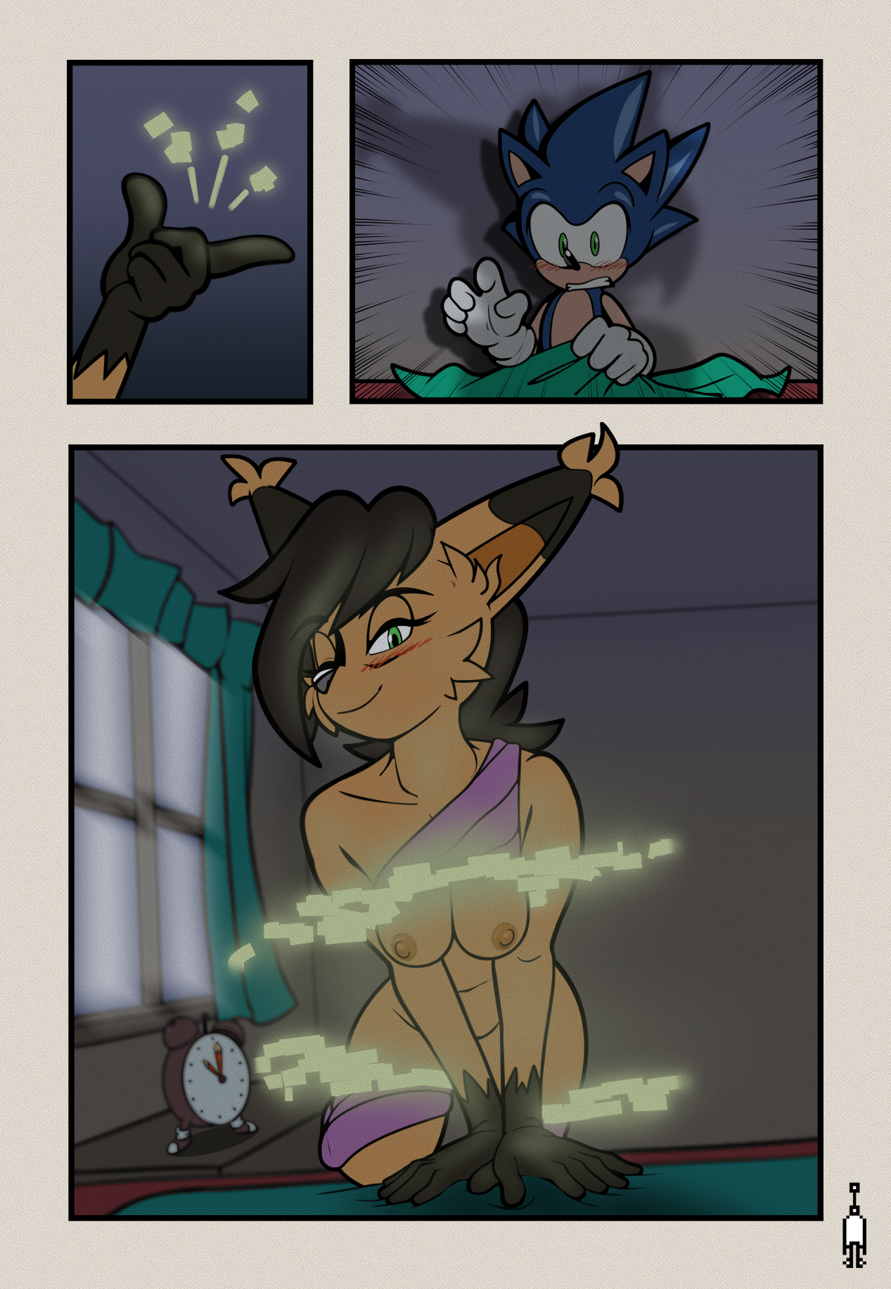 Wake Up Sonic porn comic picture 3