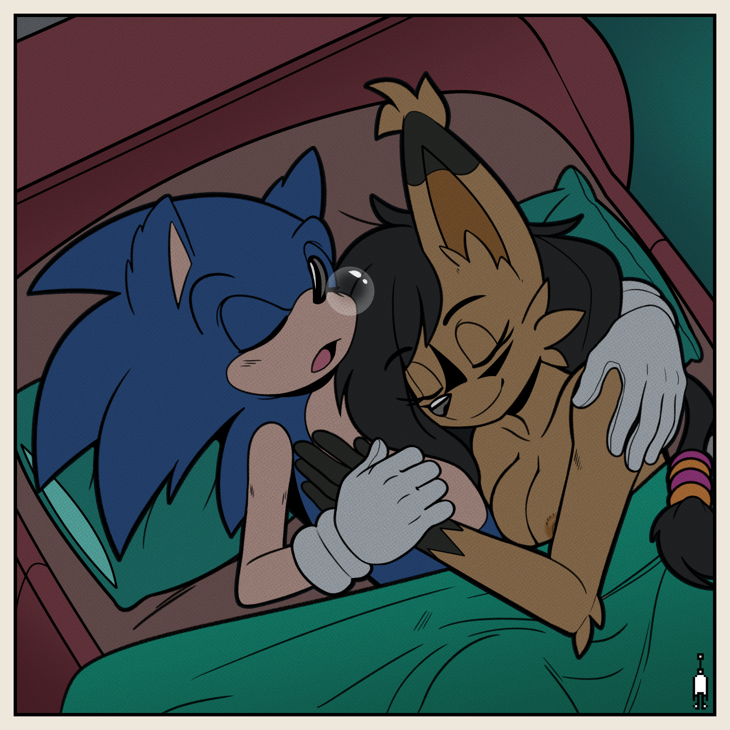 Wake Up Sonic porn comic picture 8