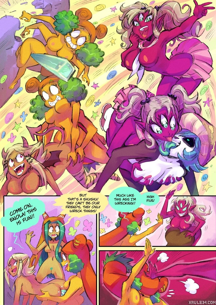 WakFemmes 2 porn comic picture 5