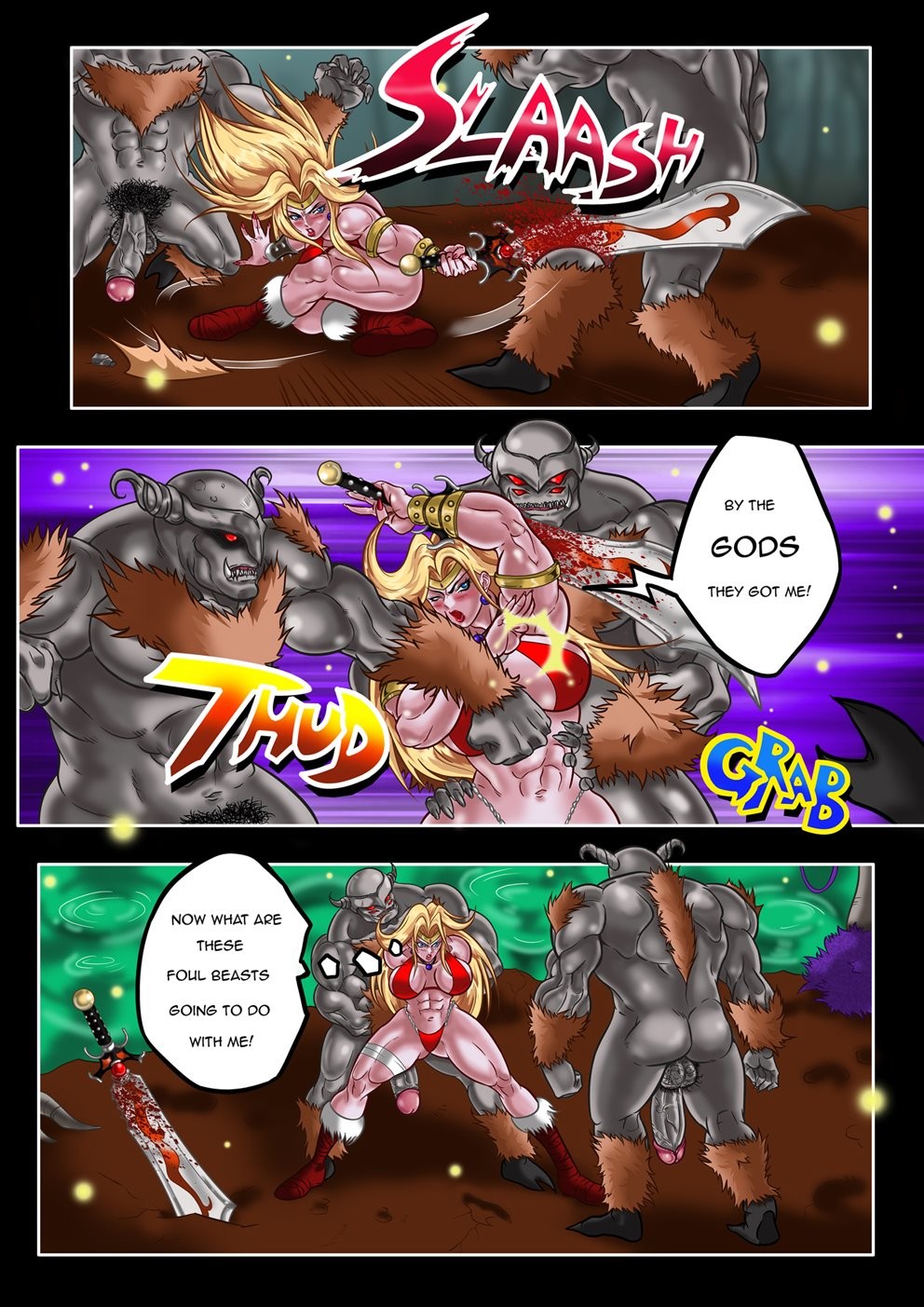 Warrior Queen Triciahal porn comic picture 2