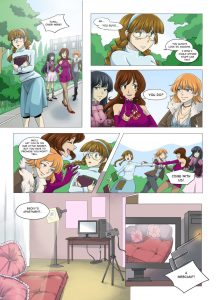 Webcam Girls porn comic picture 1