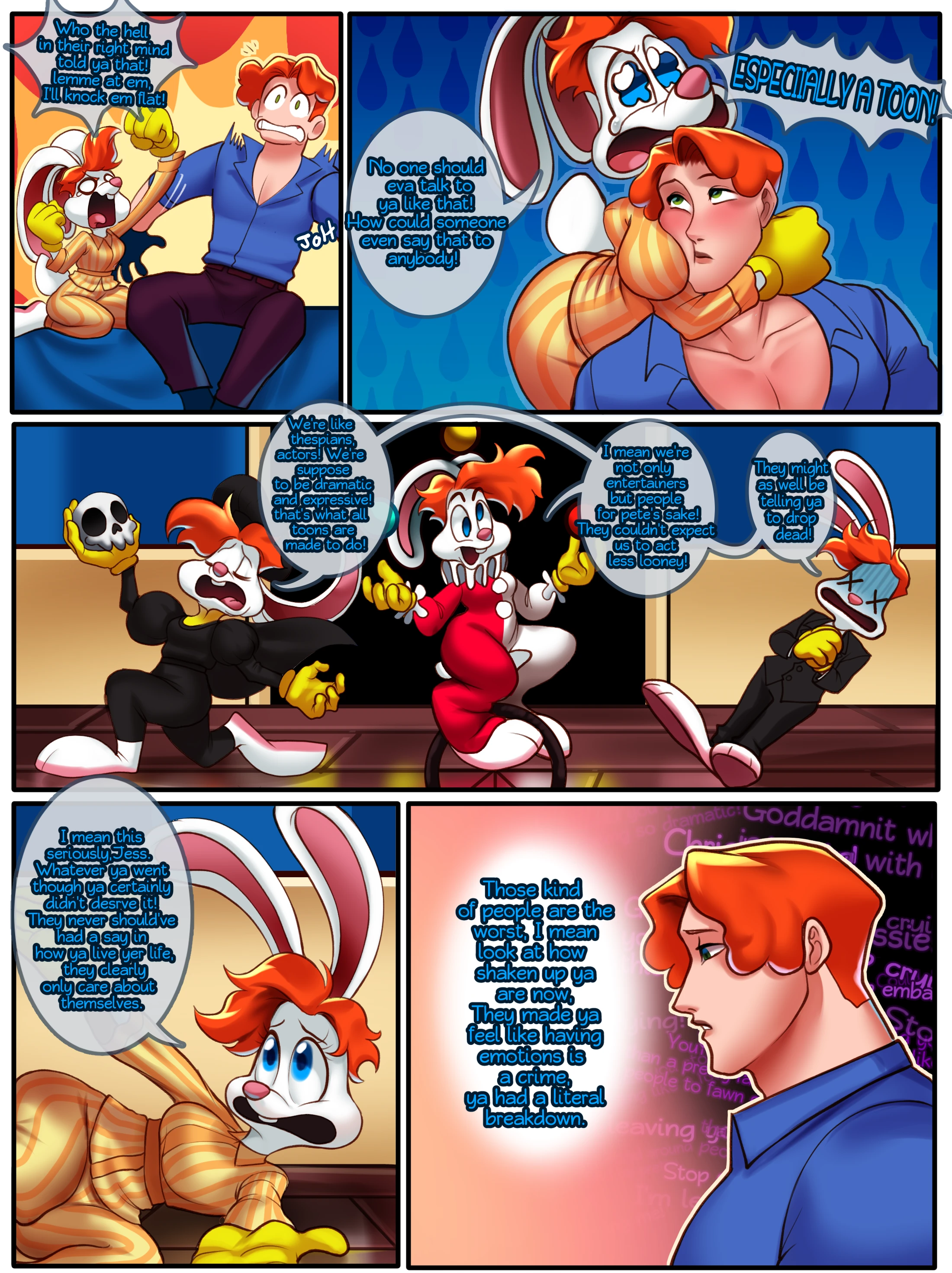 Who CREAMPIED! Rosey Rabbit porn comic picture 10
