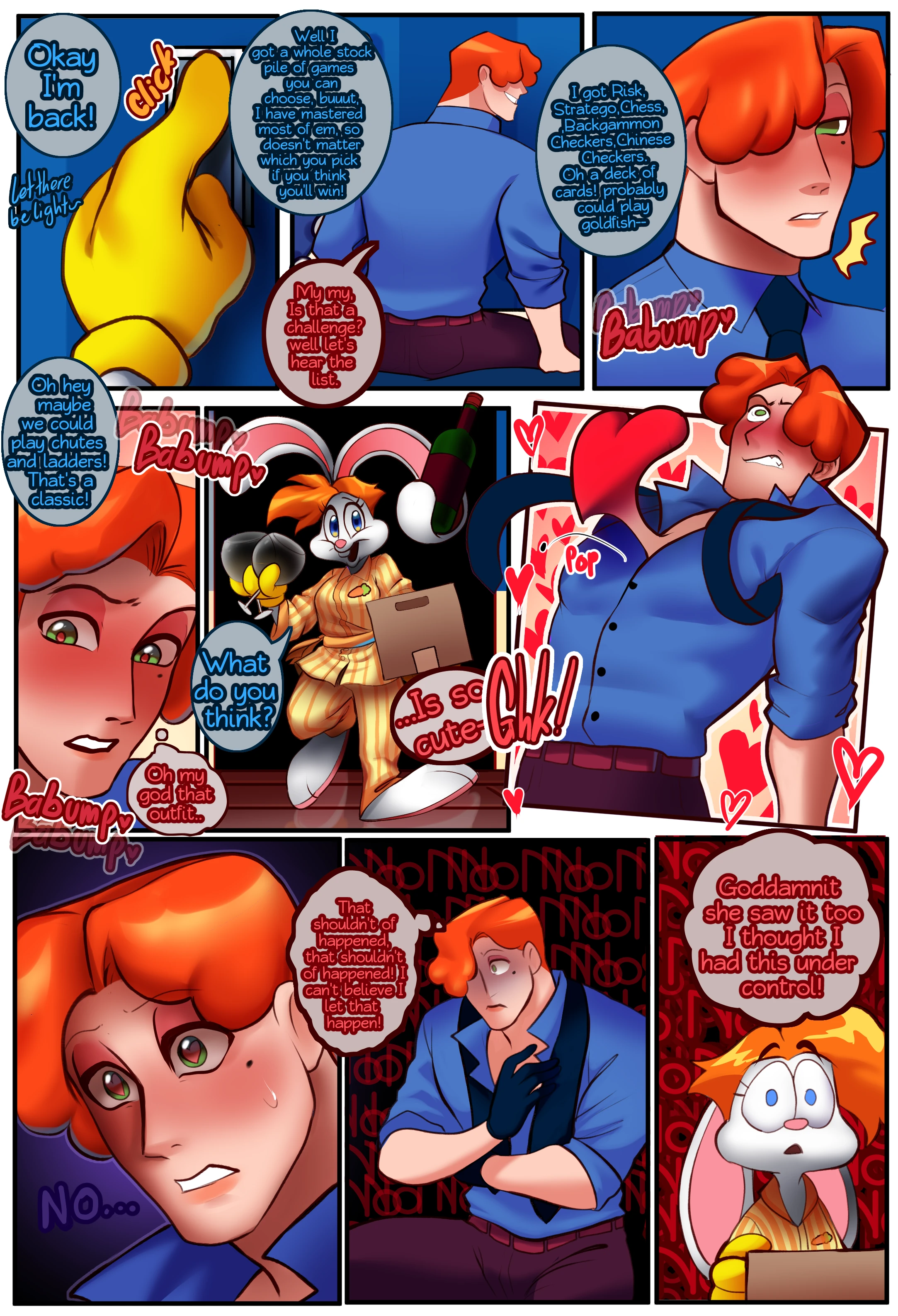 Who CREAMPIED! Rosey Rabbit porn comic picture 4