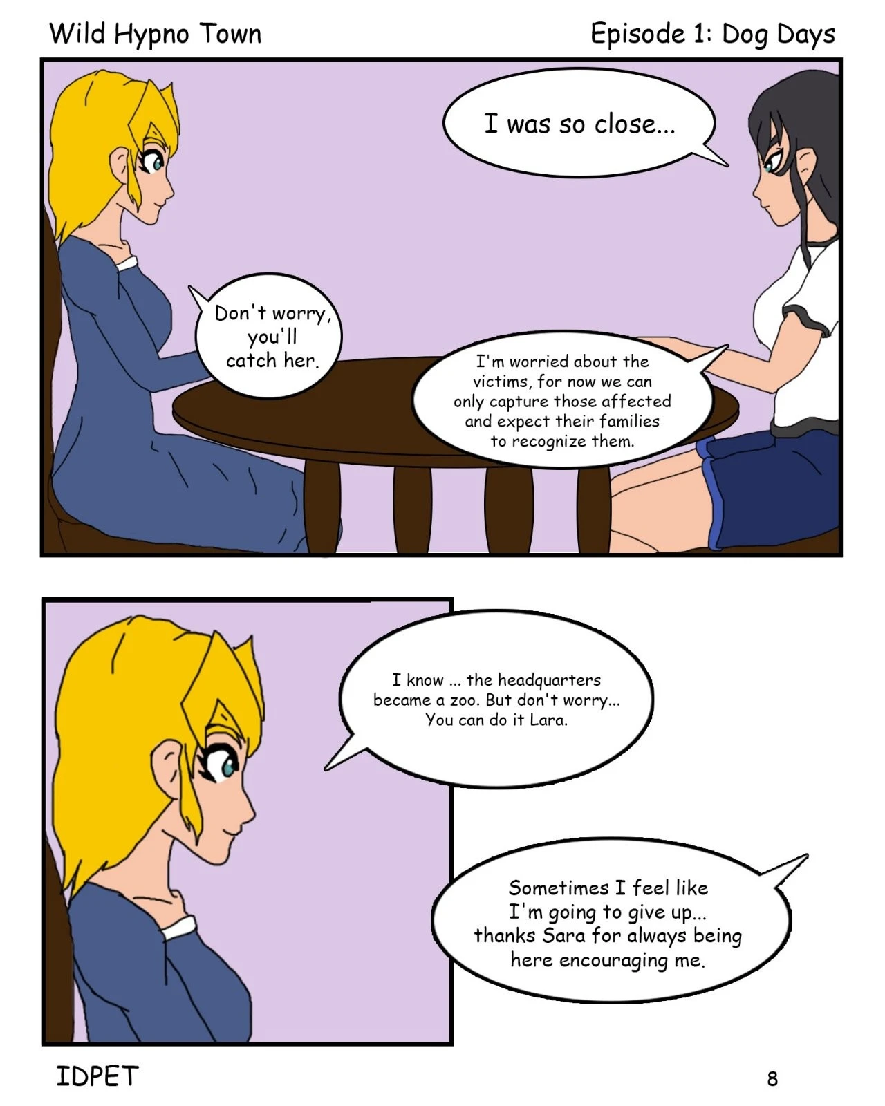 Wild Hypno Town porn comic picture 10