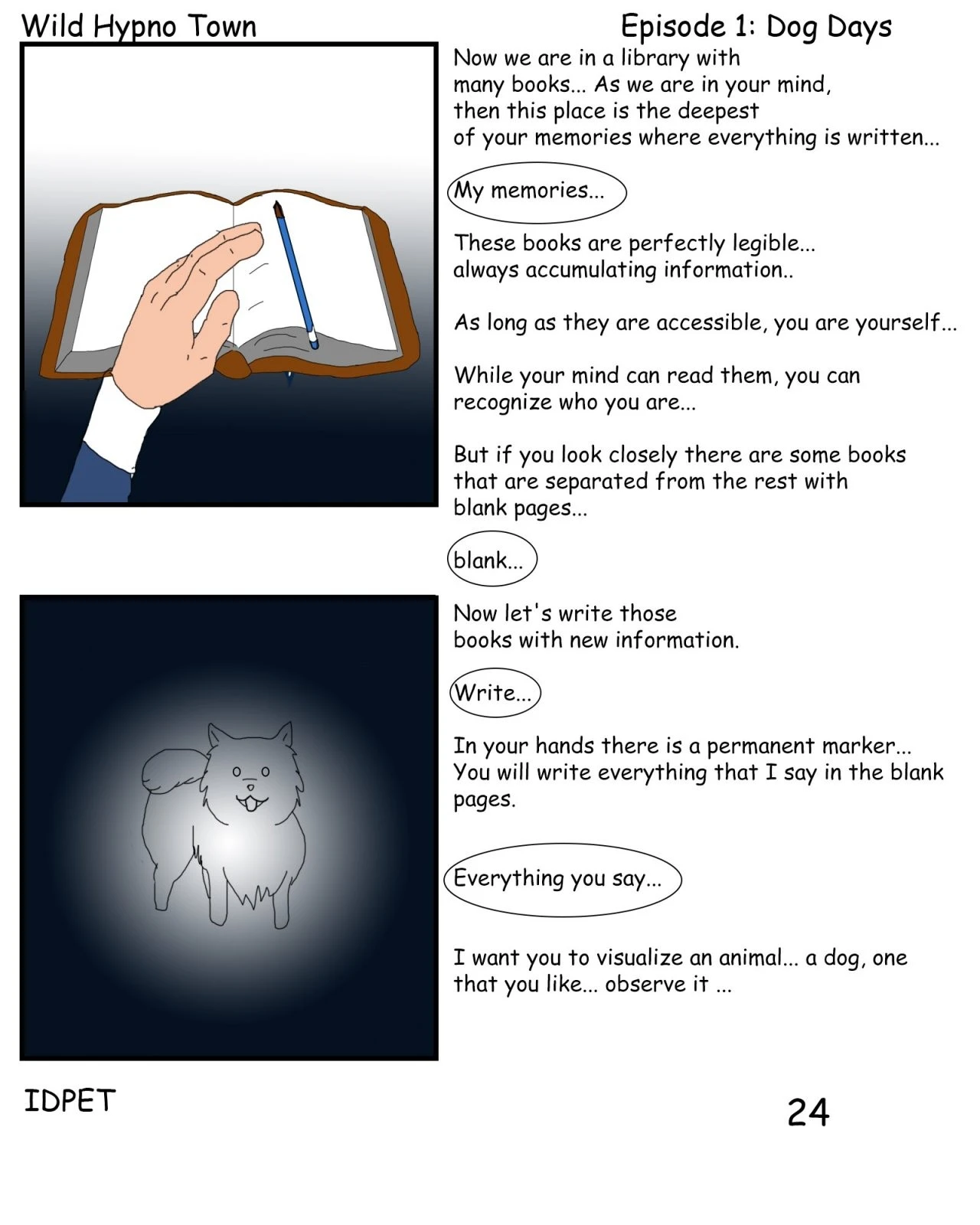 Wild Hypno Town porn comic picture 26