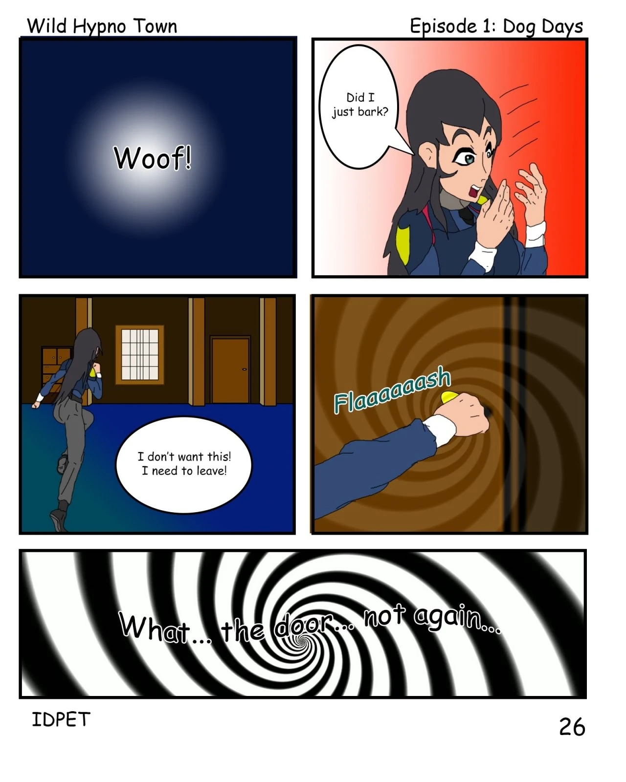 Wild Hypno Town porn comic picture 28