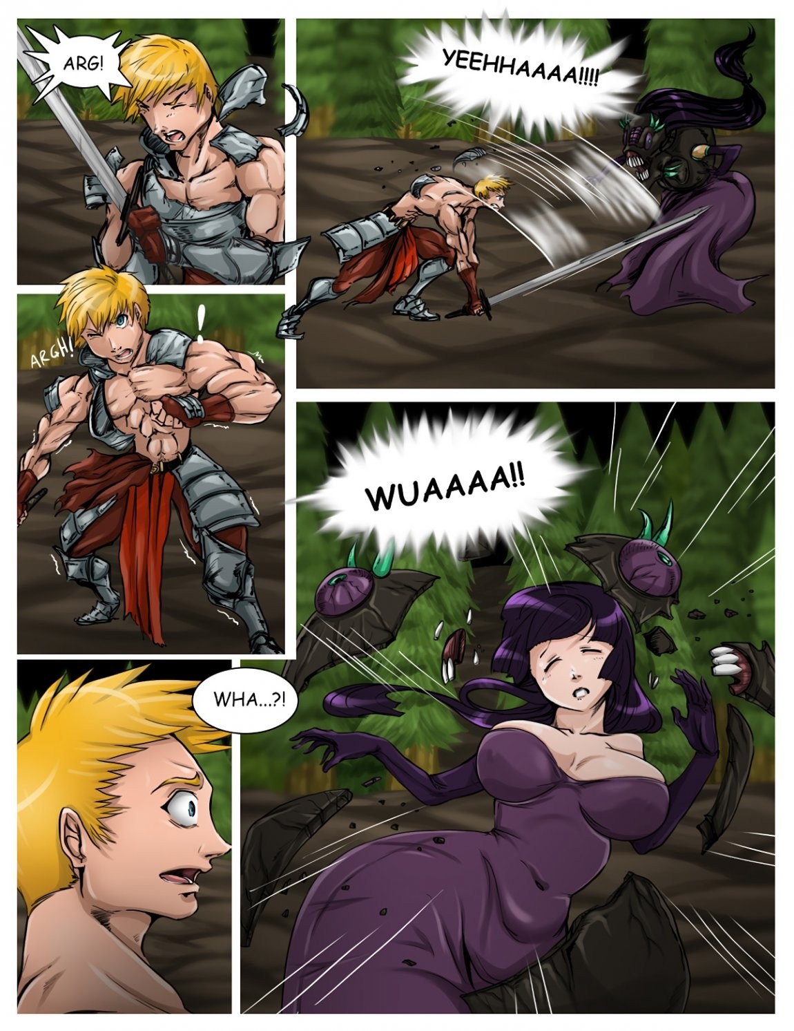 Witchcraft porn comic picture 3