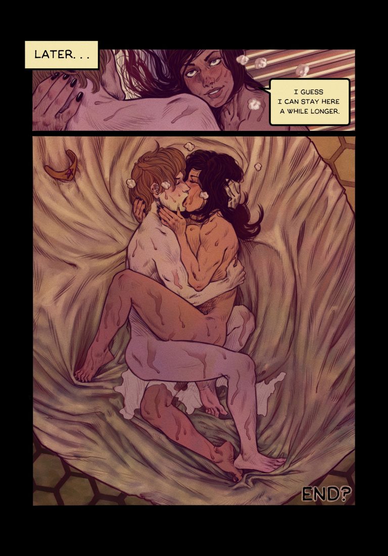 Wonder Woman's Bathroom Break porn comic picture 10